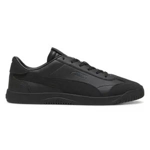 PUMA Mens Club 5V5 Nubuck Lace Up Sneakers Shoes Casual - Black