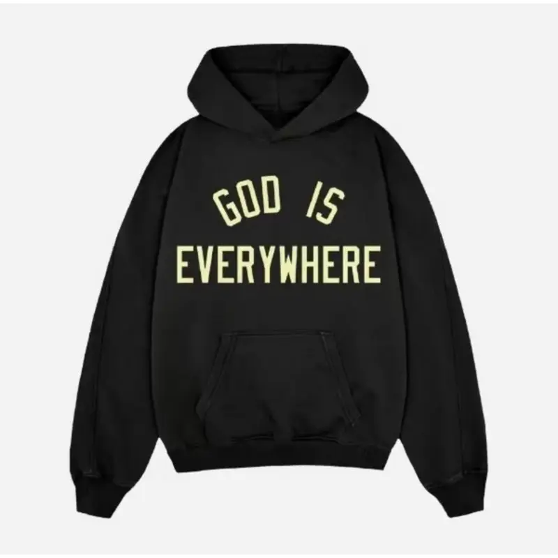 God Is Everywhere Graphic Hoodie & T‑Shirt, Unisex Faith‑Themed Apparel for Men Women