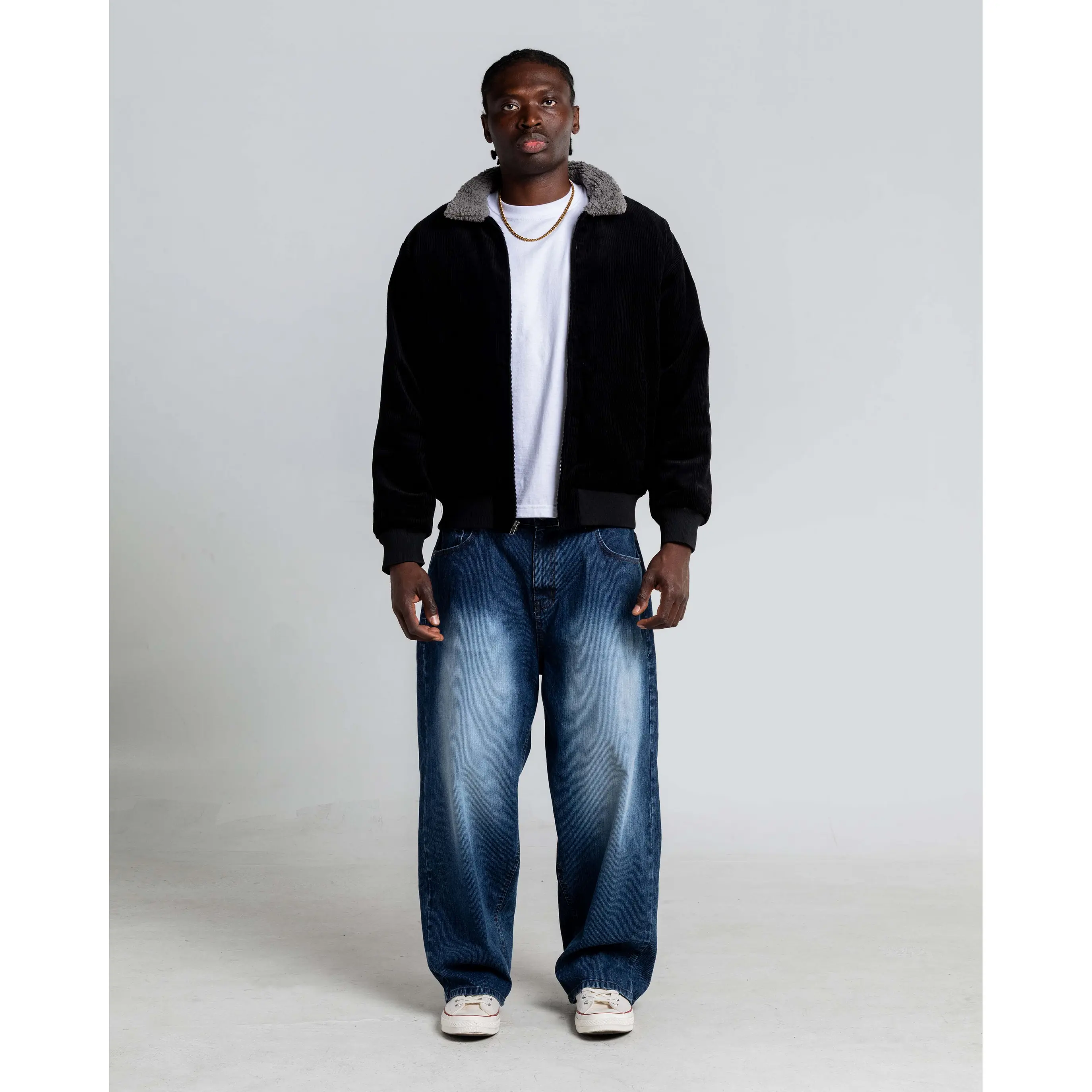 Corduroy Sherpa Jacket