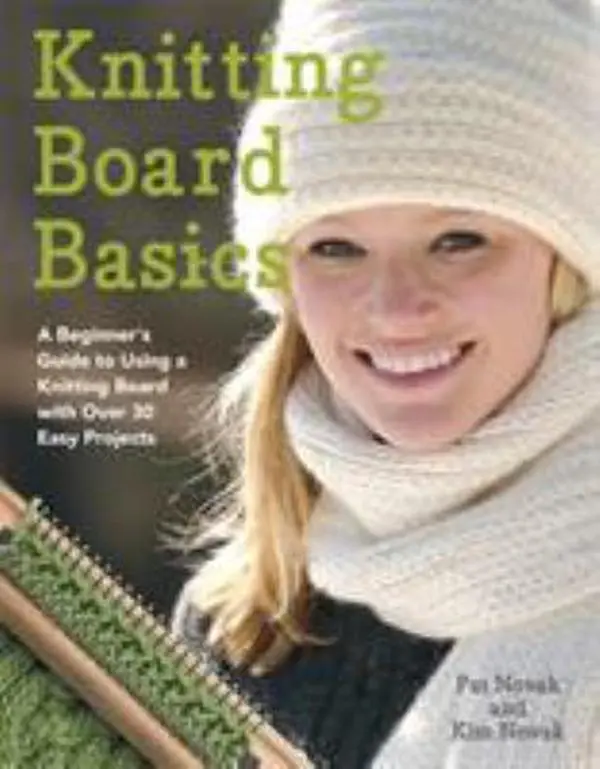 USED Book - Knitting Board Basics: A Beginner's Guide to Using a Knitting Board with Over 30 Easy Projects by Novak, Pat (Paperback) - english