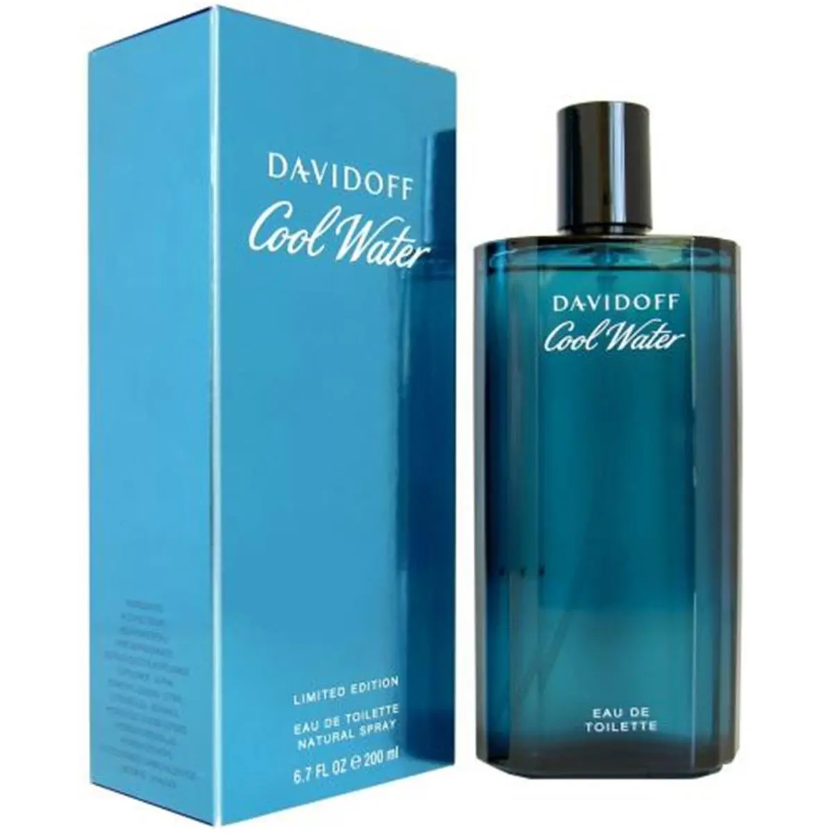 Davidoff Coolwater Intense Men's Eau De Toilette Spray - 6.7 oz Masculine EDT Daily Wear Cologne, Scent Perfume with Peppermint, Amber, Luxurious Fresh Aroma, EDT EDP Spray Option