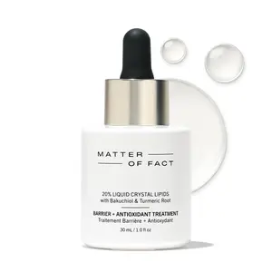 MATTER OF FACT Barrier + Antioxidant Treatment, Lipids, Bakuchiol & Squalene Oil Serum for Hydration and Skin Barrier Support, 30mL / 1.0 Fl Oz