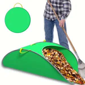Leaf Collector, Portable Pop Up Leaf Bags, Foldable Leaf Pick Up Tools, Reusable Yard Garden Bags For Leaves Lawn Trash