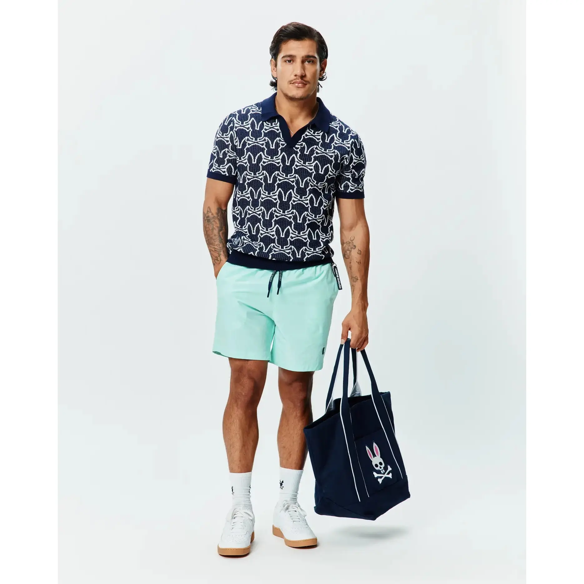 MENS SIDNEY OVERSIZED KNIT POLO - MT0100264