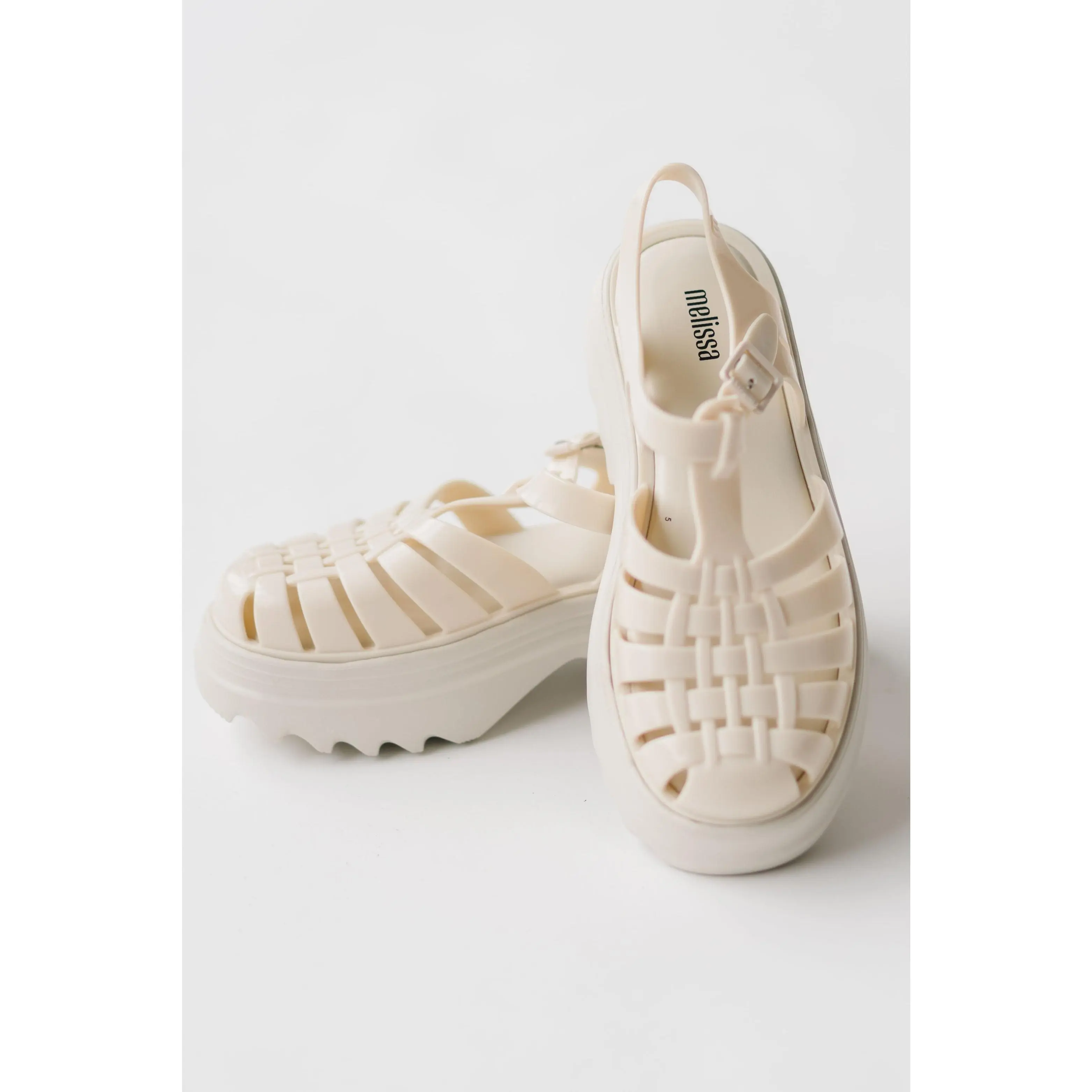 Melissa: Possession Platform II in Beige Melissa: Possession Platform II in Beige
