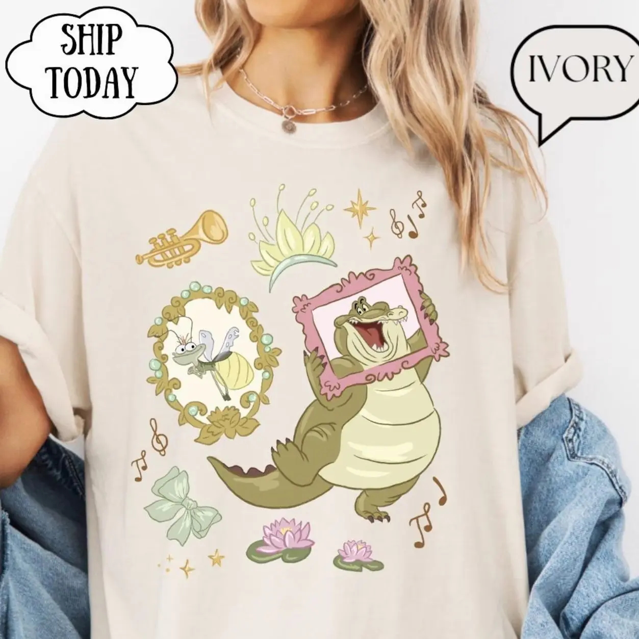 Tiana Coquette Shirt, Princess Shirt, Tiana Shirt, Princess And The Frog Shirt V7EPS