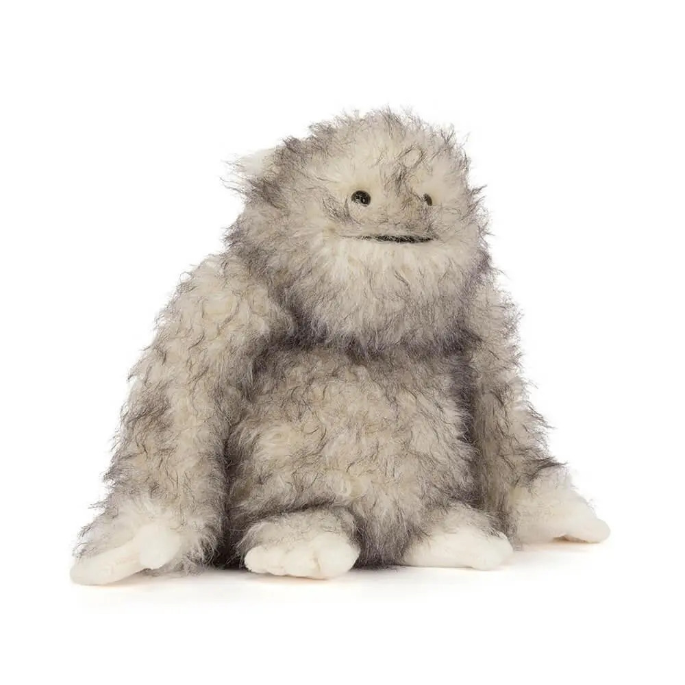Jellycat Mythical Furri Yeti Plush Keychain, Collectible Stuffed Animal Keychain Gift with Polyester+Cotton Material, for Stuffed Animals Collectors