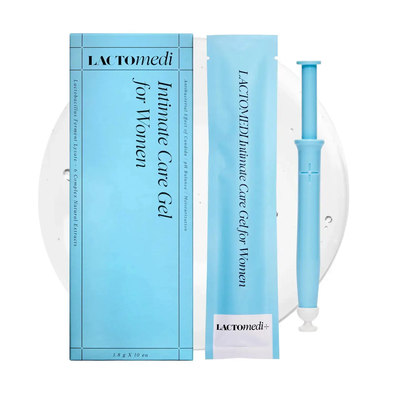 LACTOMEDI Intimate Care Gel | Intensive Care Package | Probiotics Applicator | Yeast Infection Care | BV Gel | pH Balance Gel | Itchiness and Unpleasant Odor | 1 Box-10Pcs