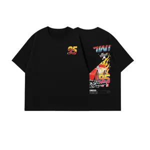 Race Car Lightning Graphic Tee, Retro Cartoon Racing Shirt, Speed Lover Gift, Vintage Style Unisex Gildan T-Shirt