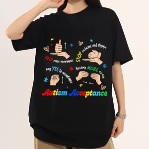 Autism Acceptance T-shirt, SPED Teacher Gift, Neurodiversity Support Tee, April Awareness Month Apparel