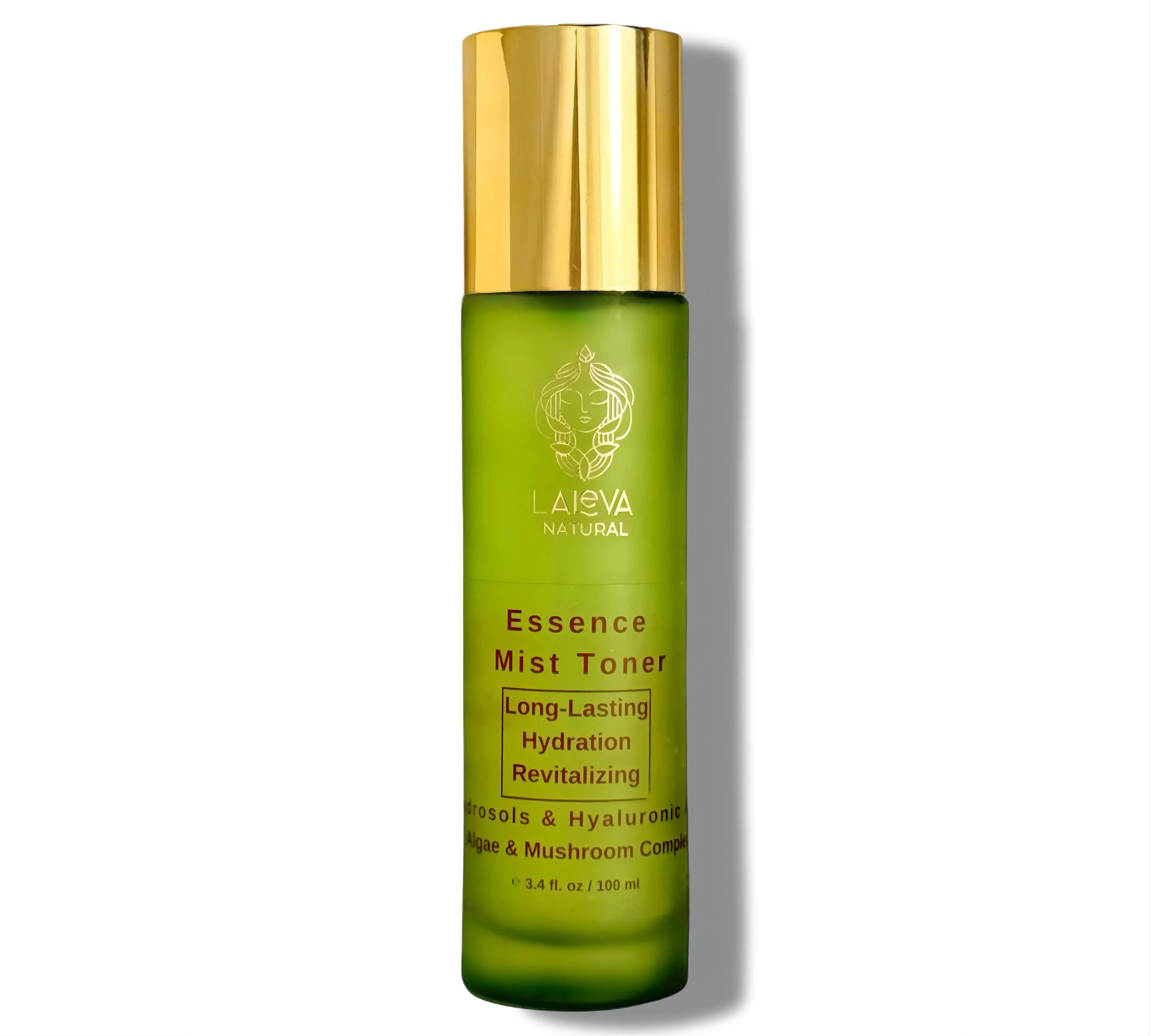 Laleva Natural Essence Mist Toner - Long-Lasting Hydration & Revitalizing with Organic Rose Lavender Jasmine & Centella Hydrosols