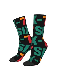 Six Seven Unisex Winter Socks Happy Socks Street Style Crazy Sock