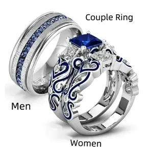 1pc/2pcs Fashion Couple Rings for Men and Women, Stainless Steel, Wedding Ring, Engagement ring, Jewelry Gift for Christmas, Valentine's Day