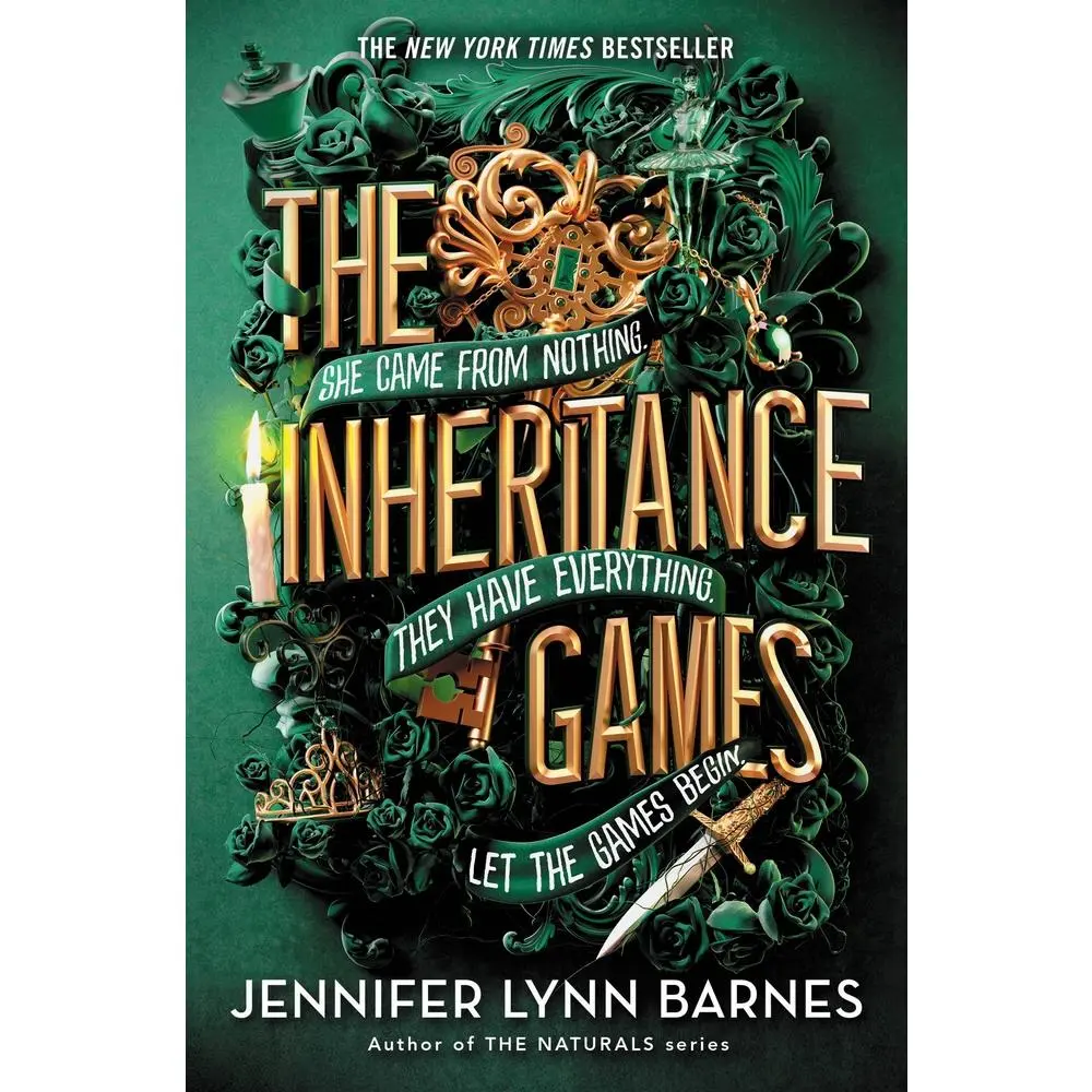 Used - The Inheritance Games (Hardcover) by Jennifer Lynn Barnes, Ideal for Fans of Bestselling Series, Featuring Juicy Secrets, Like New Condition