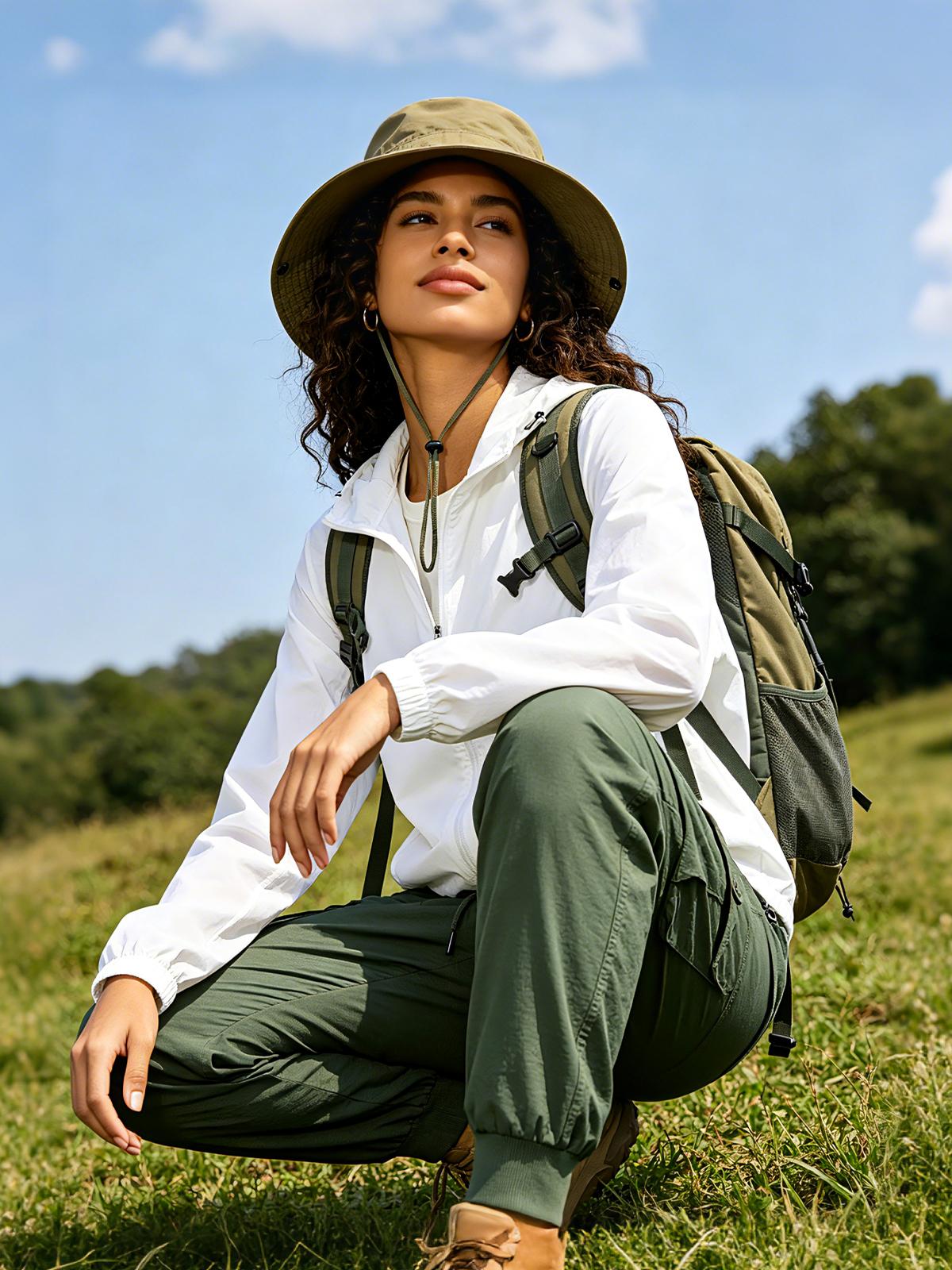 YSENTO Women's Casual Sweatpants Lightweight Hiking Cargo Pants Outdoor Quick Dry Travel Joggers Elastic Waist Buttom Multi Pockets  #deals for you #outdoorfun