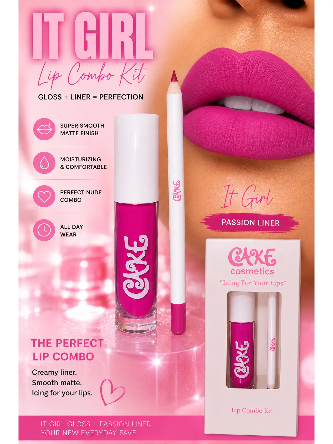 IT GIRL lip kit