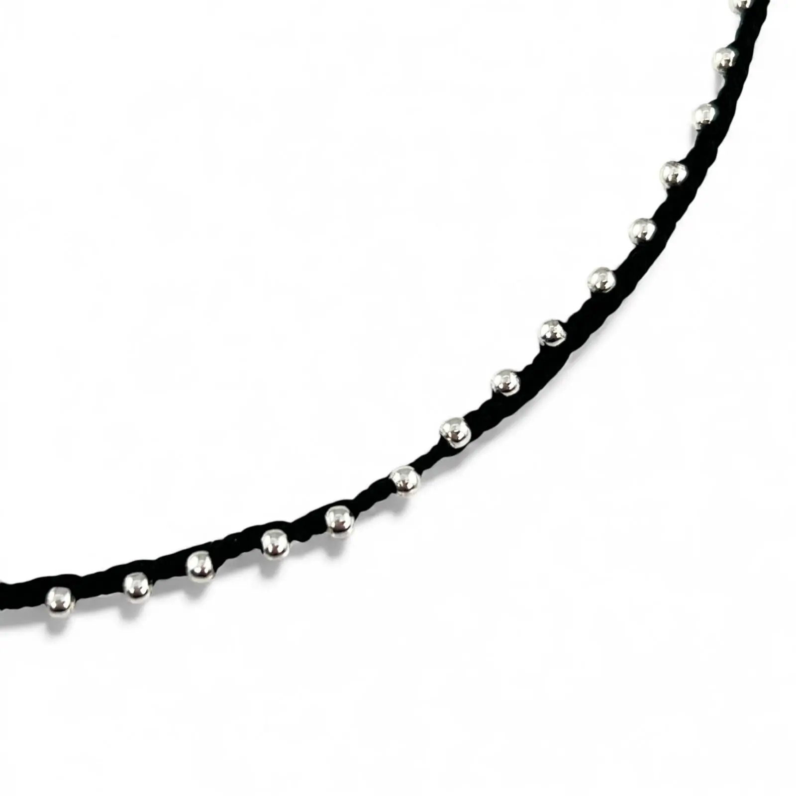 Pre-owned GUCCI Sterling Silver 925 (Ag925) Small Leather Goods Horsebit Silver 925 Necklace