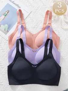 Jelly Bra - Wireless Seamless Adjustable Jelly Underwear, Comfortable Lift, Suitable for All Bust Types, Good Medium Support and Beautiful Daily Bra