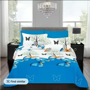 Bedsheets, Coordinated Home Textile Blanket & Cooling Blanket Bedroom Sets Full Set - Full Suite Bedding Linens for Home Use