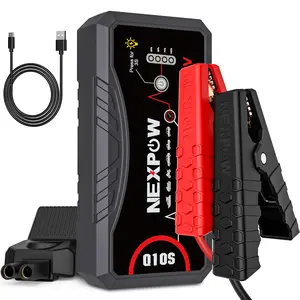 NEXPOW Car Jump Starter 2025 Upgraded Car Battery Jump Starter Pack 3000A Peak for Up to 9.0L Gas and 7.0L Diesel Engine 12V Auto Battery starter Jumper Cables Portable Lithium Jump Box with USB QC3.0