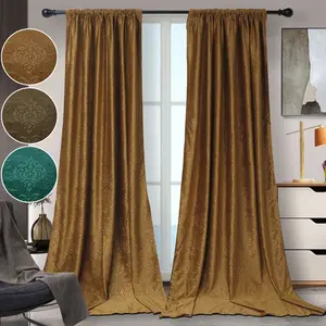 BTTO Super Soft Velvet Curtains 84 inch Length 2 Panels, Luxury Blackout Rod Pocket Thermal Isolate Light Heat Blocking Window Curtains, Back Tap Clip Pleat Hook Pin Hook Room Darkening Drapes for Living Room Bedroom, W52 x L72/84/96 inches