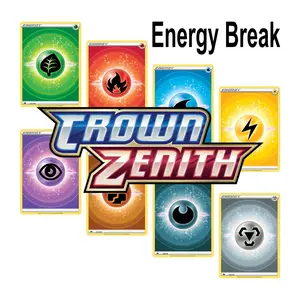 Crown Zenith Energy Break - 60x Booster Packs (RIPPED LIVE)