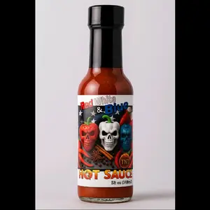 Red White and Blue Hot Sauce gourmet