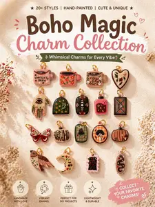20+ Cute Charm Pendants 💕 Hand-Painted Boho DIY Accessories | Mix & Match Your Style