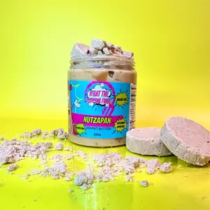 NUTZAPAN PEANUT BUTTER Sugar Free Low Sugar Bottle Flavor Sweet Dip