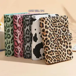 Leopard Print Budget Planner, Planner Notebook, 1 Count Budget Planner with Zipper Cash Envelopes Sheet & Stickers, Money Saving Planner for Effective Financial Management, Planner For Effective Budgeting