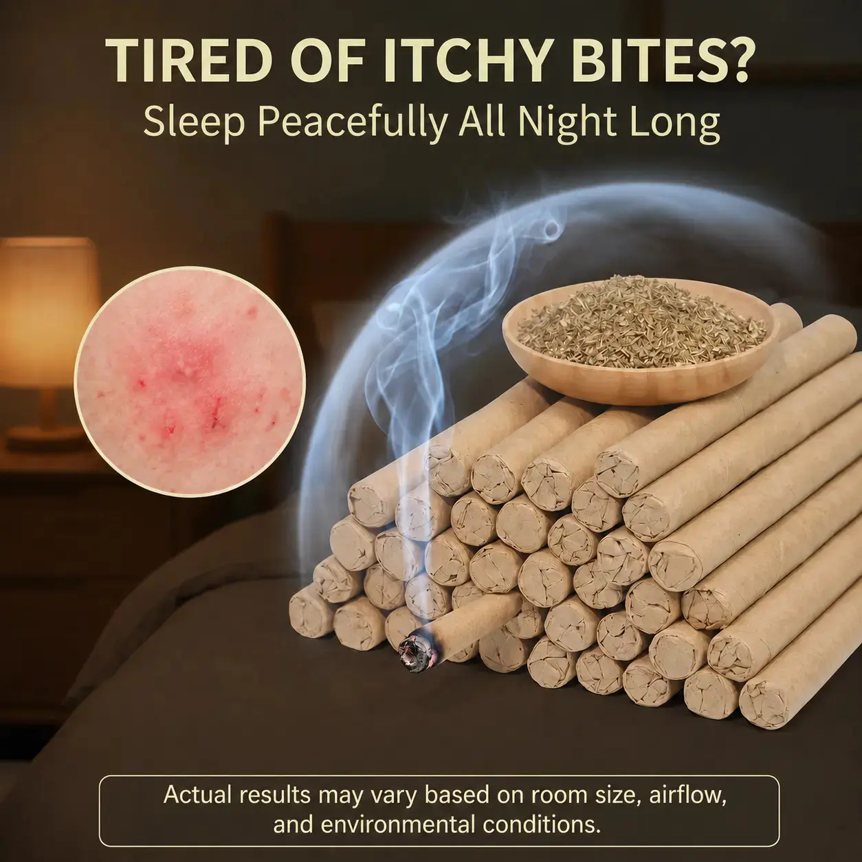 10/20/30/50-Pack Organic Mugwort Scented Incense Sticks, Slow Burn Aromatherapy for Indoors, Home Fragrance, Daily Consumer Use, Natural Herbal Incense with Upgraded Stand for Living, Outdoor, Room, Bathroom, Balcony, Warehouse