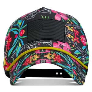 American Flag PVC Patch Waterproof Weekender Snapback