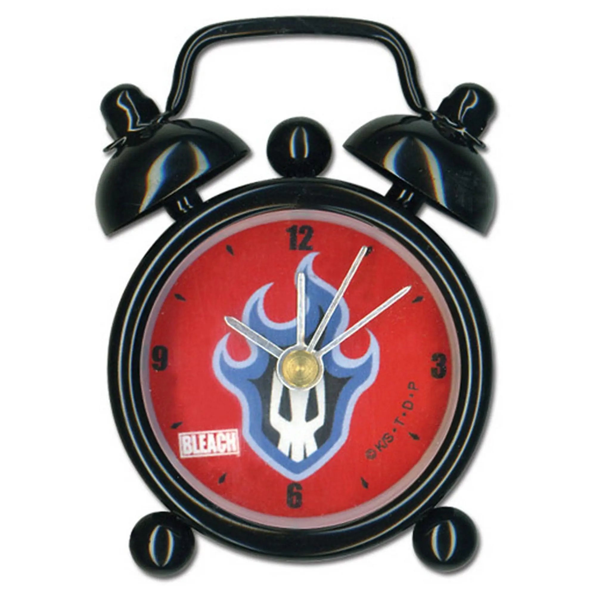 Bleach - Flaming Skull Mini Desk Clock