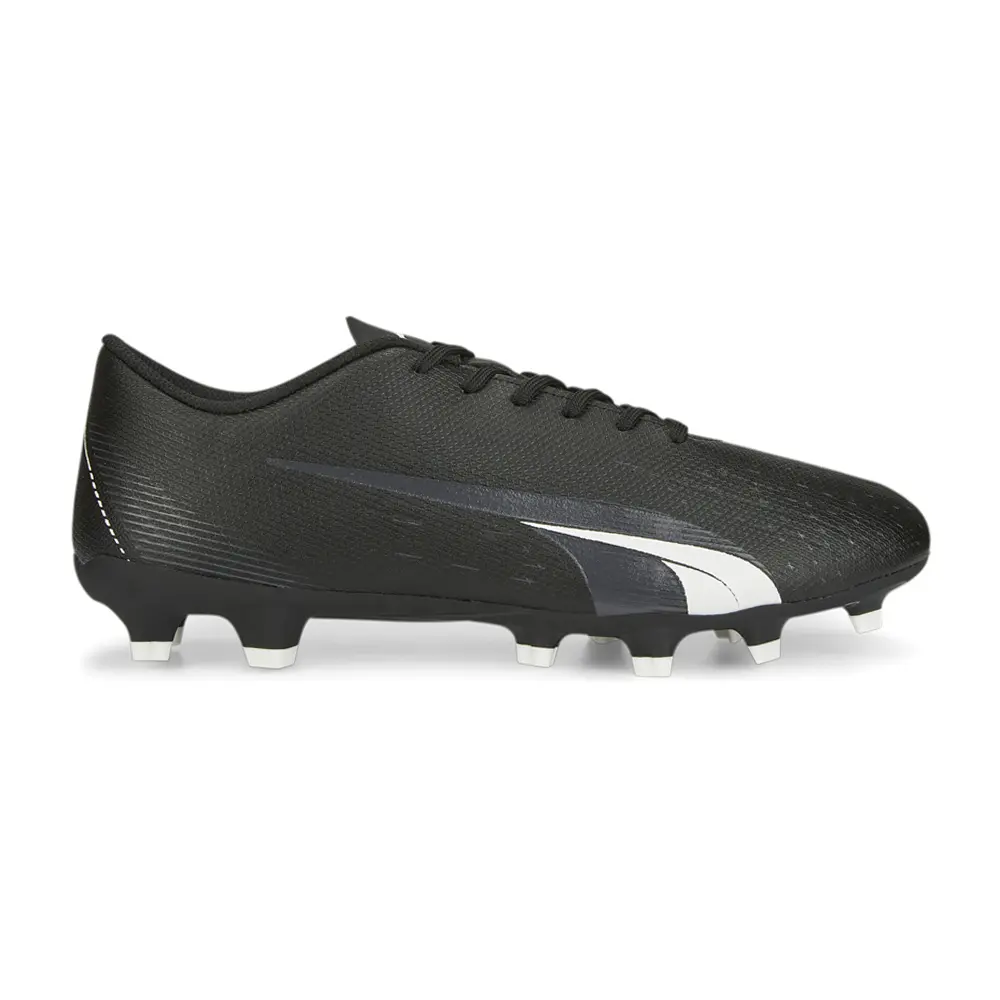 PUMA Mens Ultra Play Firm Ground Soccer Cleats Cleated, Firm Ground - Black