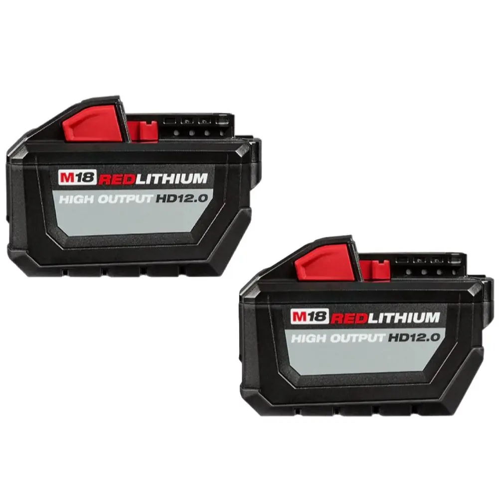 Milwaukee 48-11-1812 M18 REDLITHIUM HIGH OUTPUT HD12.0 Pack 1 or 2 Pack