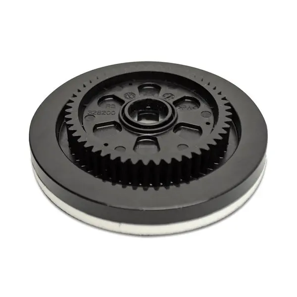 Flex XC 3401 Mini Dual Action Car Polish Machine Factory Fit Backing Plate, 4.375in Hook Loop Durable Molded Plastic, Forced Rotation, Reduces Vibration
