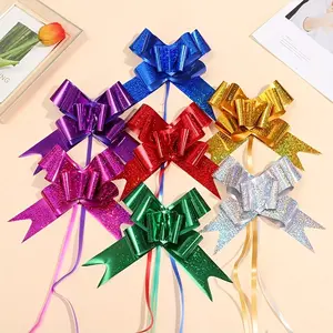 14pcs Mixed Colors Pull Bows For Gift Wrapping, Perfect For Weddings, Birthdays, Valentine's Day, Easter, Mother's Day, Christmas, Gift Wrapping & Presentations, Gift Decoration, Gift Wrapping Supplies
