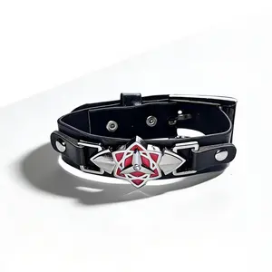 Naruto leather bracelet anime Naruto cos trendy fan gift punk styl trendy fashion high-end and elegant boyfriend birthday stylish daily jewelry