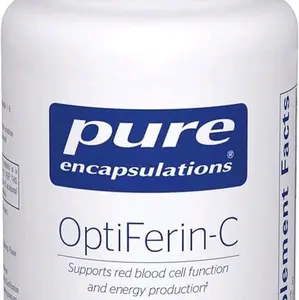 GLUTEN FREE & VEGAN 15mg IRON & 175mg VITAMIN C DIETARY SUPPLEMENT 60 CAPSULES