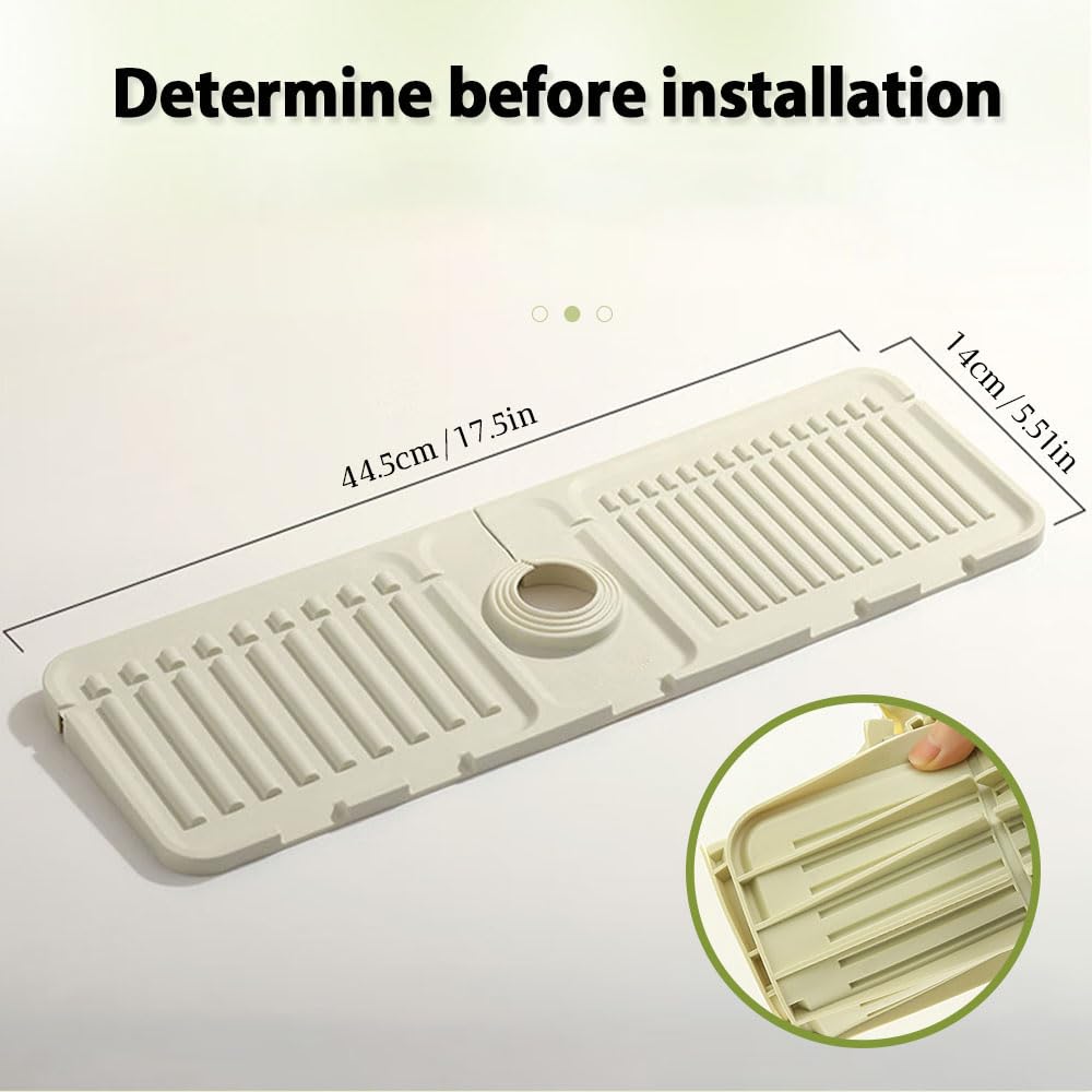 Silicone Draining Mat for Kitchen Sink, Splash Guard Kitchen Splash Guard for Sink Silicone Sink Faucet Mat, Faucet Absorbent Sink Protectors Mat Kitchen Faucet Mat for Kitchen Sink Silicone Draining Mat for Kitchen Sink, Splash Guard Kitchen Splash Guard for Sink Silicone Sink Faucet Mat, Faucet Absorbent Sink Protectors Mat Kitchen Faucet Mat for Kitchen Sink