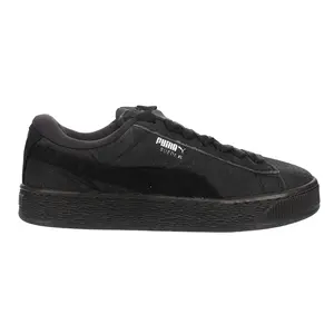PUMA Womens Cs X Suede Xl Vintage Black Lace Up Sneakers Shoes Casual - Grey