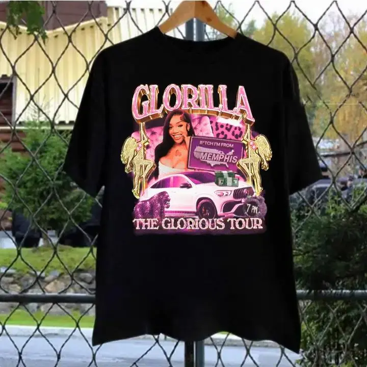 GloRilla Vintage Shirt Hip Hop Fan Unisex Cotton T-Shirt