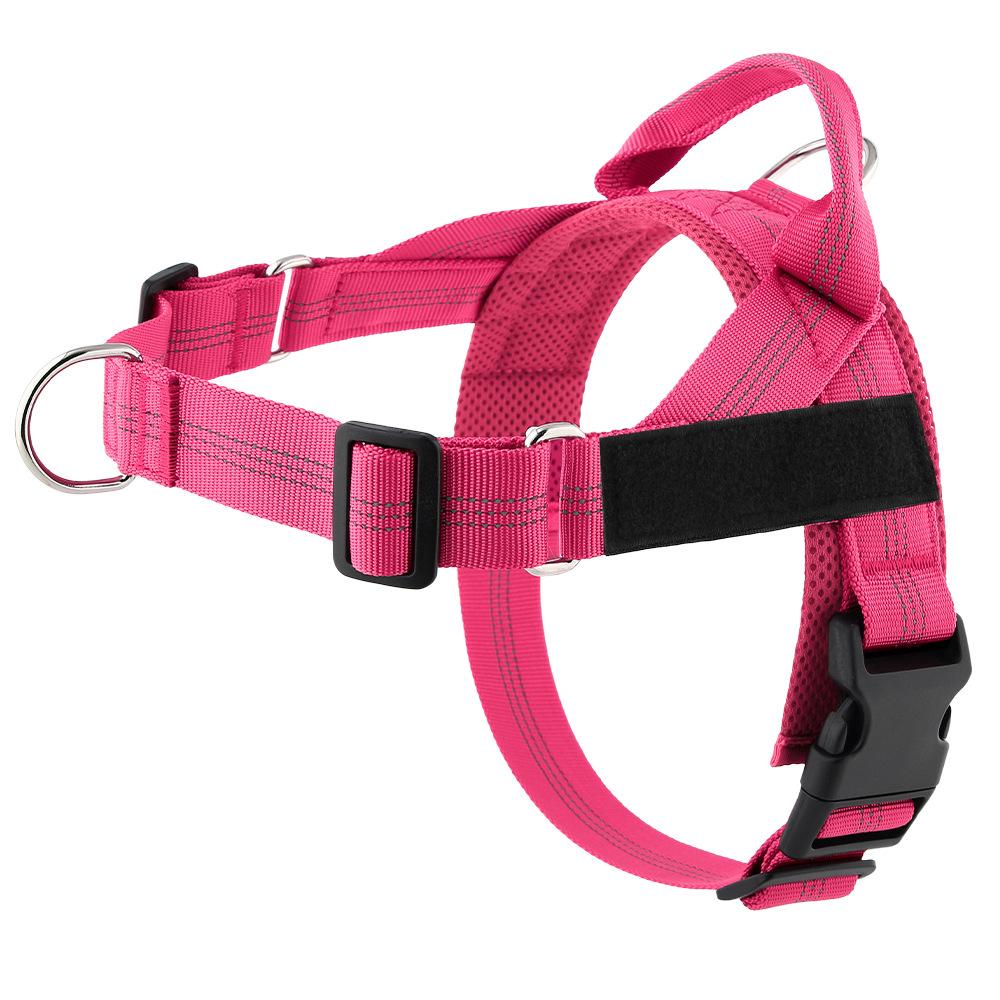 Dog Comfortable Harness - Easy to Fit No-Pull Design Safe Secure and Comfortable Ideal for All Dogs - Resistant Lightweight Straps - Adjustable Straps for Perfect Fit