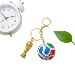 Stylish Football Pendant Keychain, , Exquisitely Designed Durable Fashion Accessory Gift for Men