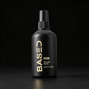BASED Sea Salt Spray for Men's Hair Care - Instant Volume, Instant Texture, Infused with Kelp Extract & Vitamin B5, Simple & Effective