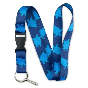 Turtle Swirl Lanyard - Lightweight Design, Ideal for Everyday Use, Versatile Accessory for Various Activities