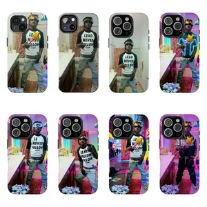 Lead Never Rapper Chief Keef Collage Phone Case 2 in 1 Tough Phone Case 11 12 13 14 15 16 17