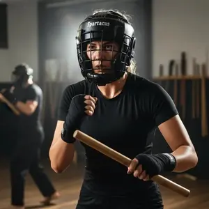 MMA & BOXING HEADGEAR WITH REMOVABLE FACE GRILL | MUAY THAI SPARRING