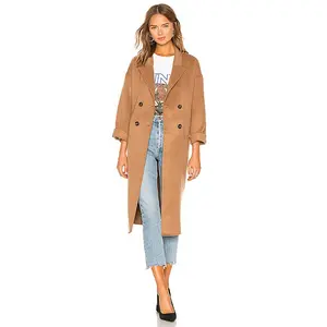 ANINE BING Dylan Coat in Camel