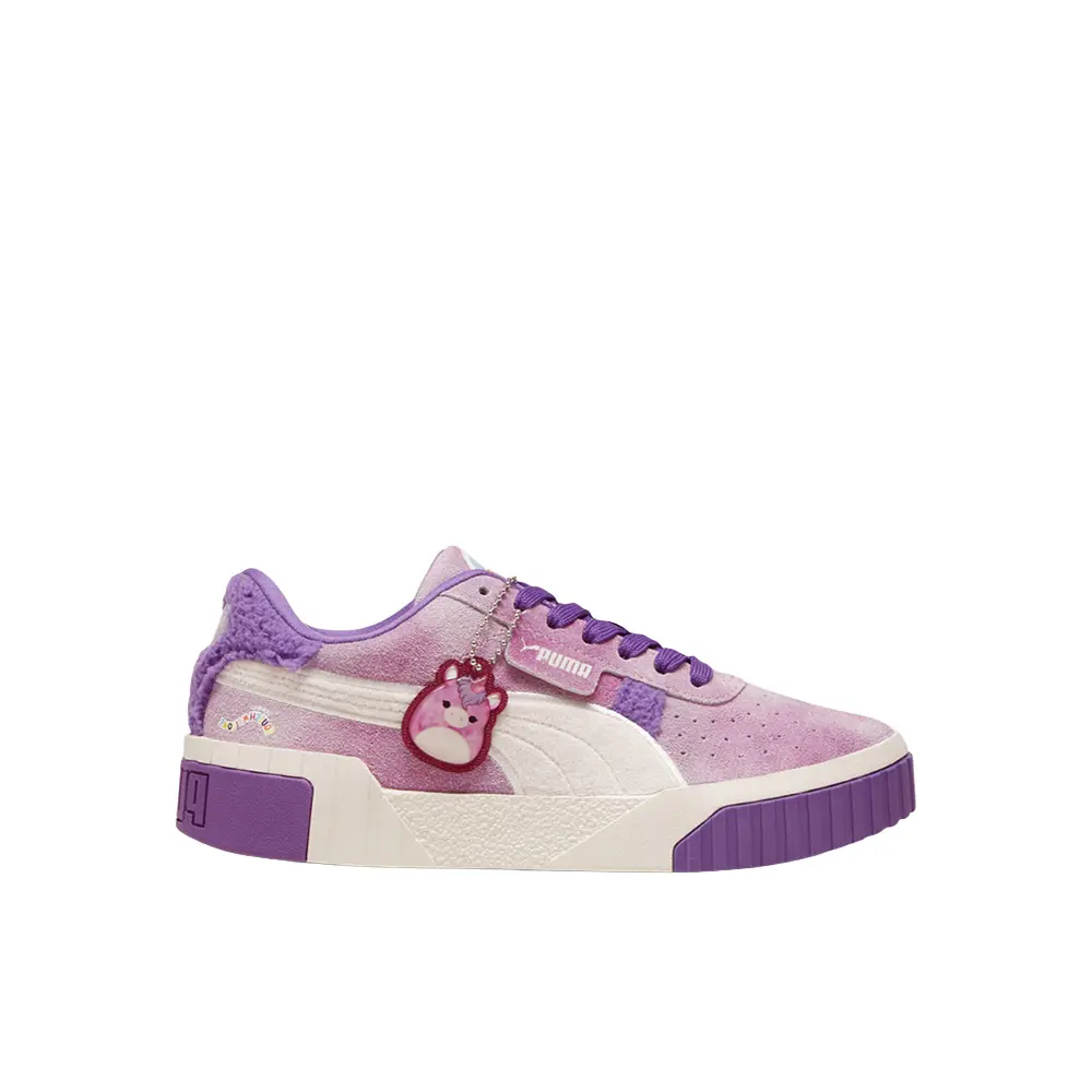 PUMA Kids Girls X Cali Lola Perforated Lace Up  Sneakers Shoes Casual - Purple